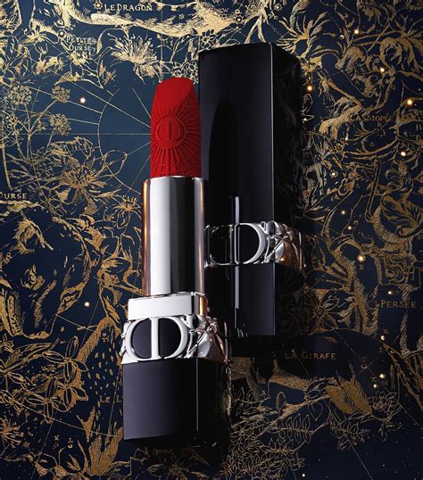 coffret rouge a levre dior|Rouge Dior Lipstick Velvet Finish Limited Edition .